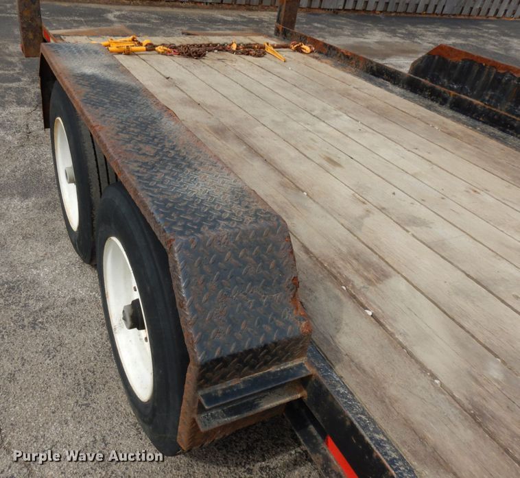 image for item HR9030 2016 Lucon tilt deck equipment trailer