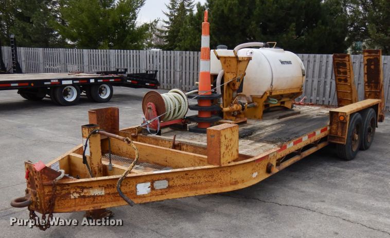 image for item HR9031 2008 Belshe T16 equipment trailer