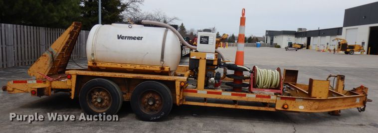 image for item HR9031 2008 Belshe T16 equipment trailer