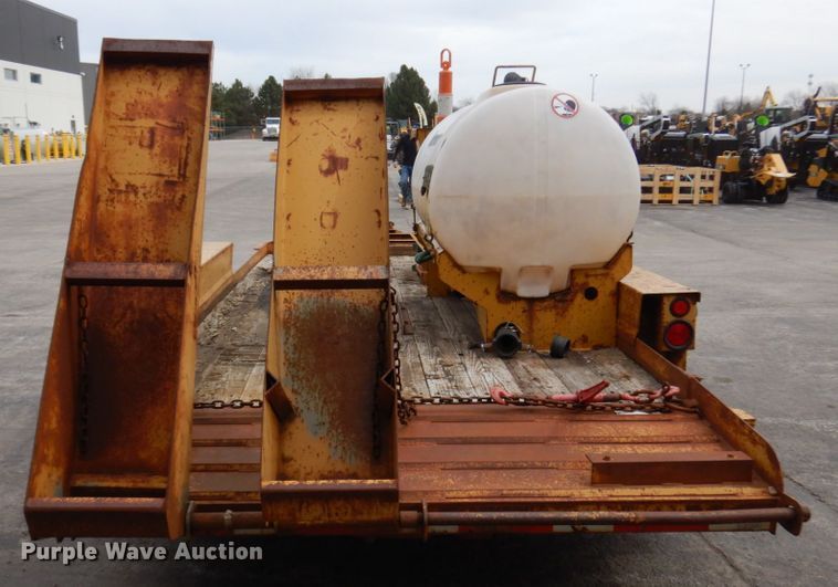 image for item HR9031 2008 Belshe T16 equipment trailer