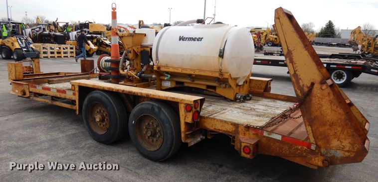 image for item HR9031 2008 Belshe T16 equipment trailer