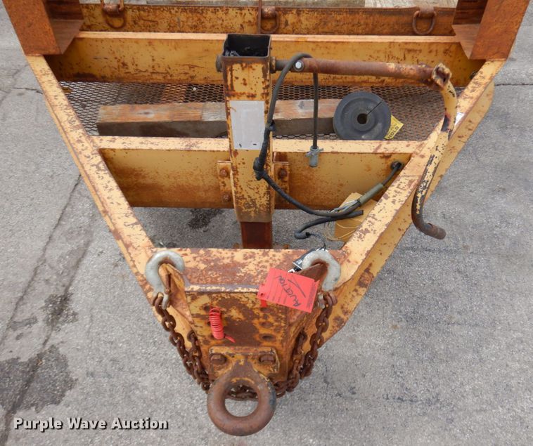 image for item HR9031 2008 Belshe T16 equipment trailer