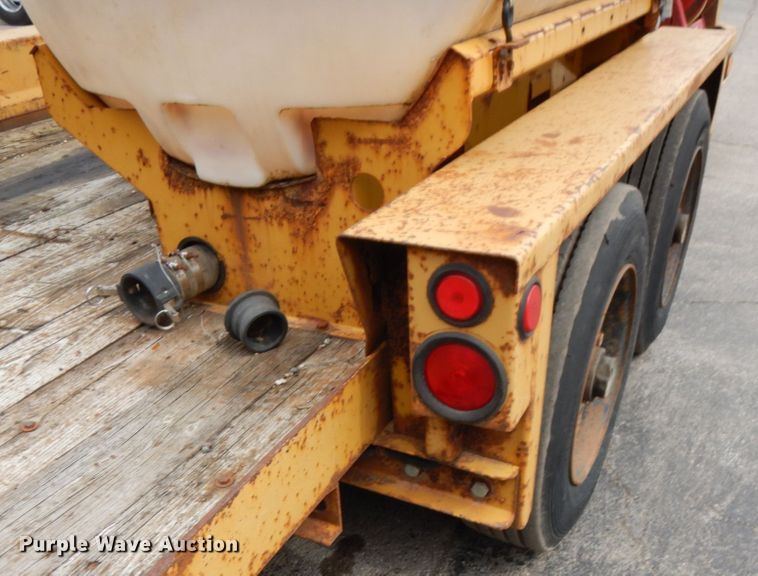 image for item HR9031 2008 Belshe T16 equipment trailer