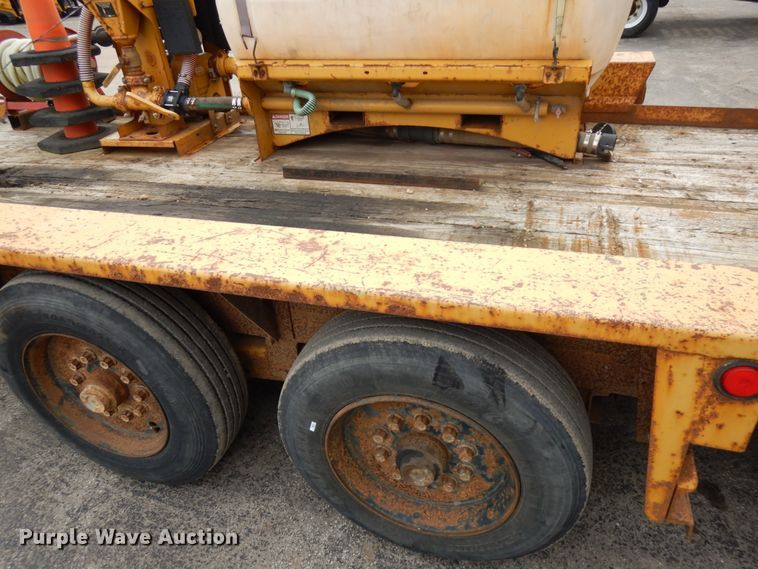 image for item HR9031 2008 Belshe T16 equipment trailer