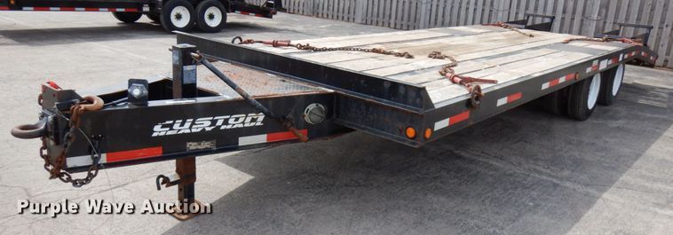image for item HR9032 2015 Lucon tilt deck equipment trailer