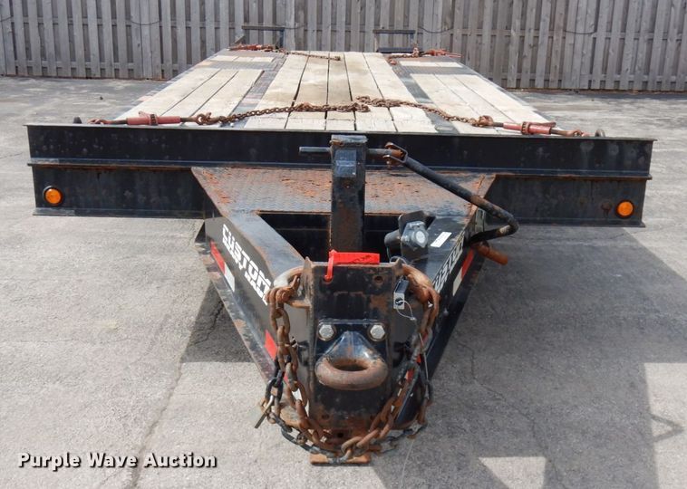 image for item HR9032 2015 Lucon tilt deck equipment trailer