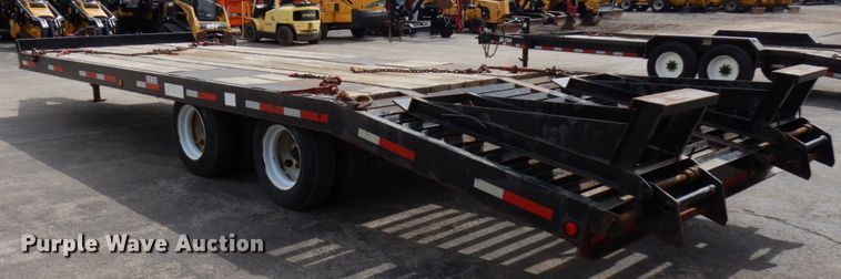 image for item HR9032 2015 Lucon tilt deck equipment trailer