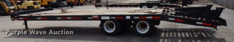 image for item HR9032 2015 Lucon tilt deck equipment trailer