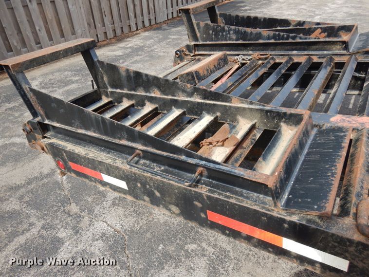 image for item HR9032 2015 Lucon tilt deck equipment trailer