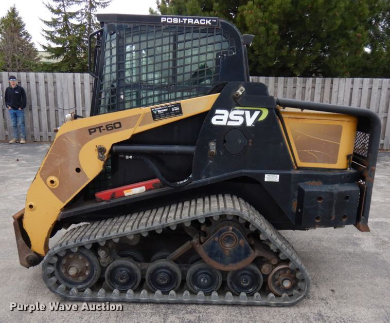 image for item HR9034 2008 ASV PT60  tracked skid steer loader