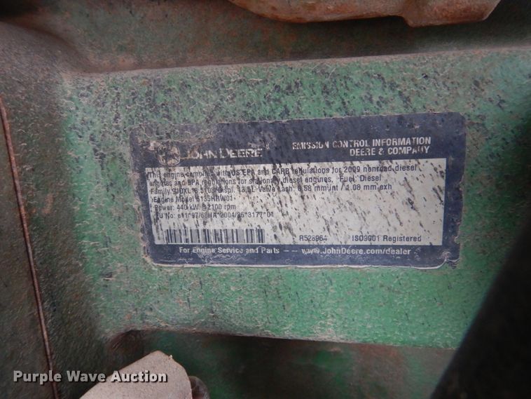 image for item HU9999 2009 John Deere 9630  Scraper Special 4WD tractor