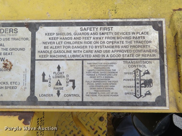 image for item HV9699 2006 Terramite T5C  backhoe