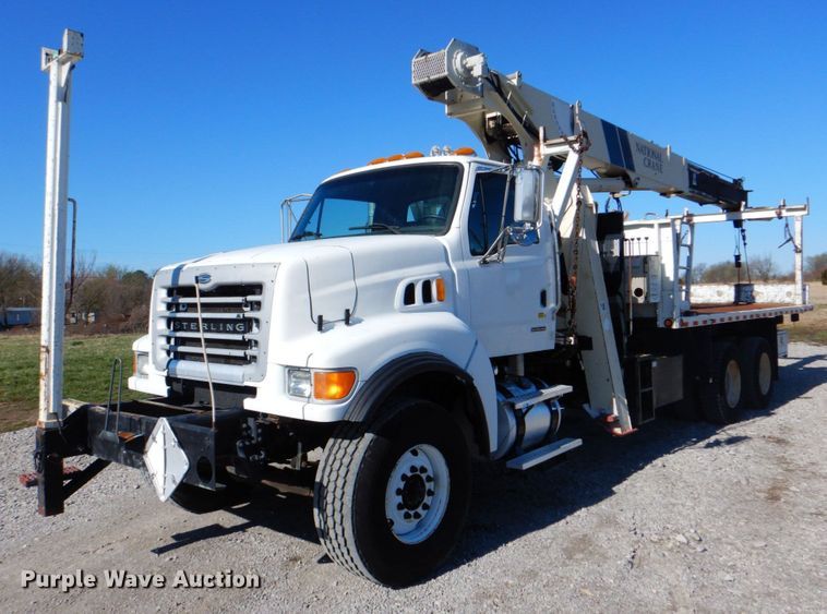 image for item HX9186 2006 Sterling L-Line  crane truck