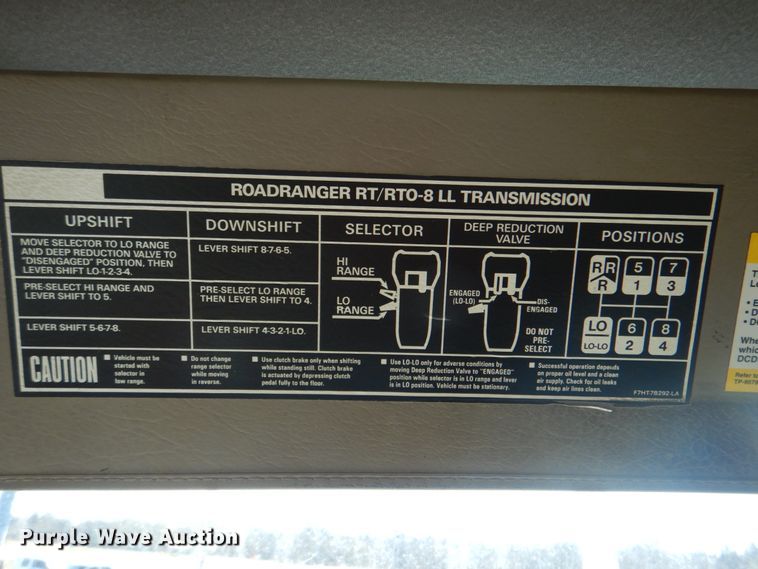 image for item HX9186 2006 Sterling L-Line  crane truck