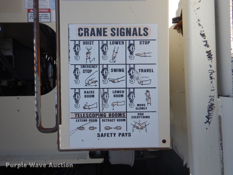 image for item HX9186 2006 Sterling L-Line  crane truck