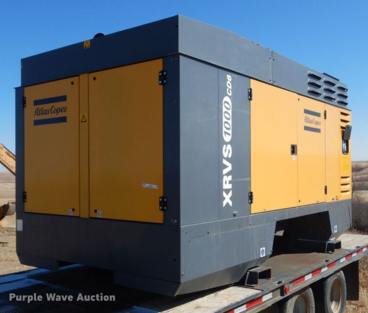 image for item IK9968 2011 Atlas Copco XRVS1000CD6  air compressor