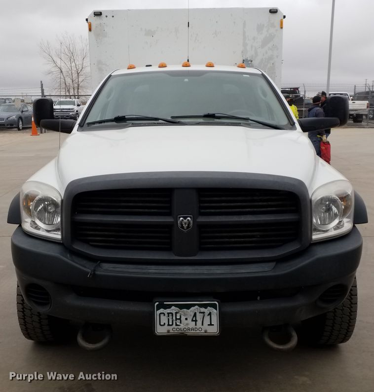 image for item IP9095 2008 Dodge Ram 5500  Quad Cab utility / service truck