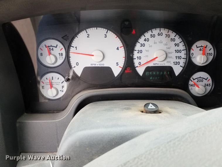 image for item IP9095 2008 Dodge Ram 5500  Quad Cab utility / service truck