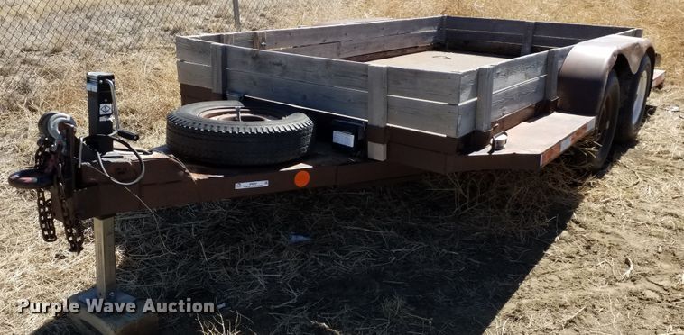 image for item IP9097 1978 Starr utility trailer