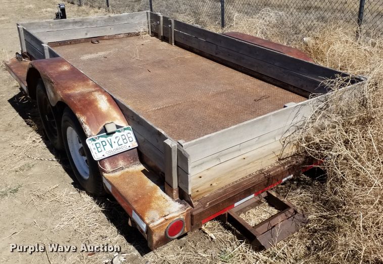 image for item IP9097 1978 Starr utility trailer