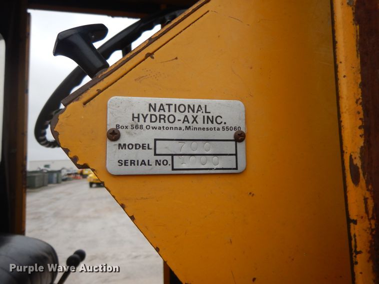 image for item IR9748 1981 Hydro Ax 700  mulcher