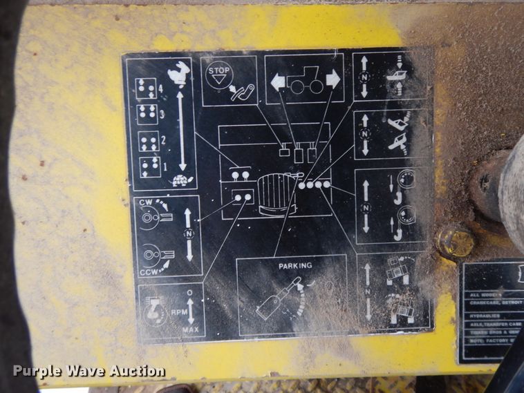 image for item IR9749 1981 Hydro Ax 700  mulcher