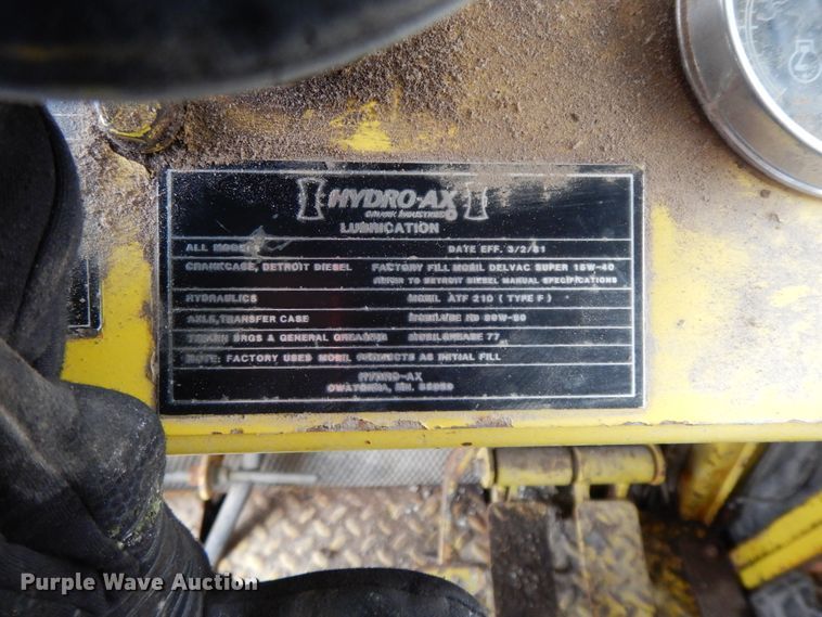 image for item IR9749 1981 Hydro Ax 700  mulcher