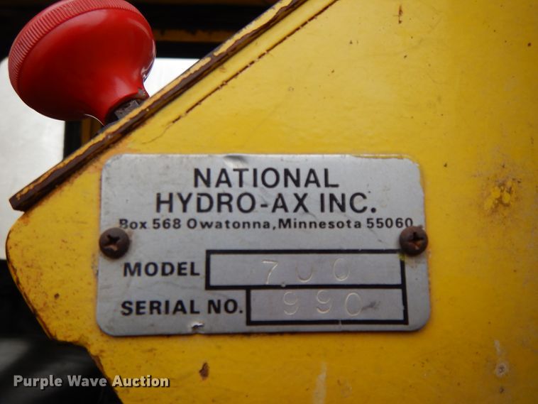 image for item IR9749 1981 Hydro Ax 700  mulcher