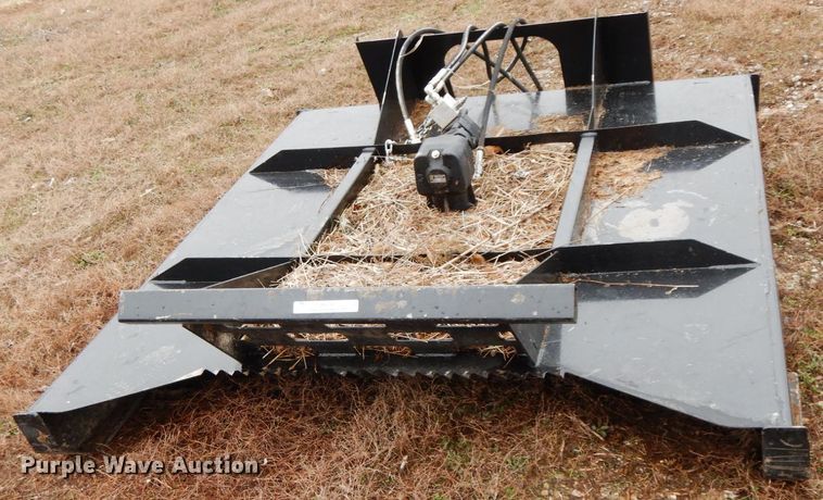 image for item IX9366 72"W skid steer rotary mower