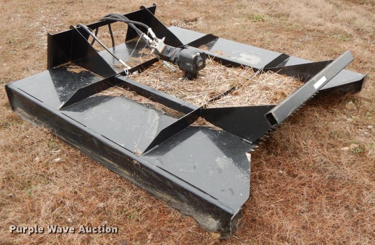image for item IX9366 72"W skid steer rotary mower