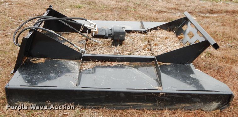 image for item IX9366 72"W skid steer rotary mower