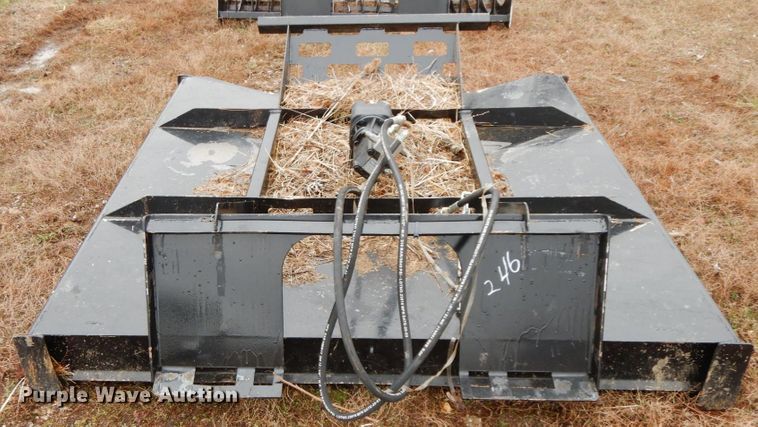 image for item IX9366 72"W skid steer rotary mower