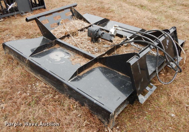 image for item IX9366 72"W skid steer rotary mower