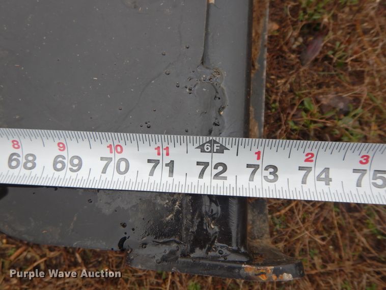 image for item IX9366 72"W skid steer rotary mower