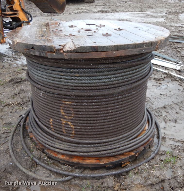 image for item IX9427 Spool of braided steel cable