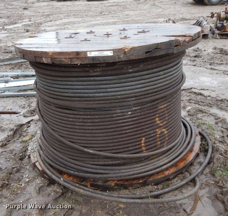 image for item IX9427 Spool of braided steel cable