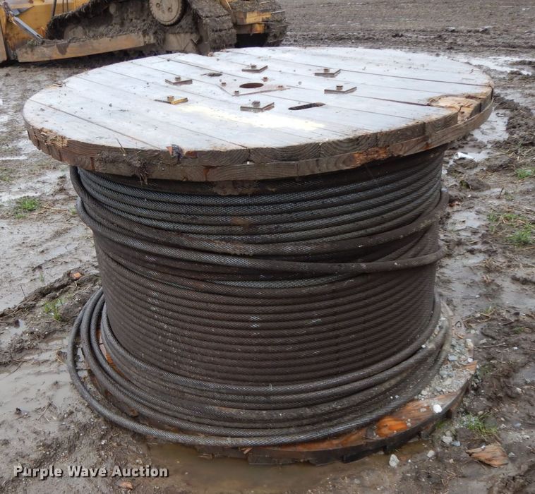 image for item IX9427 Spool of braided steel cable