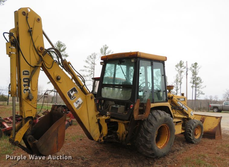 image for item DH0743 1994 John Deere 310D  backhoe
