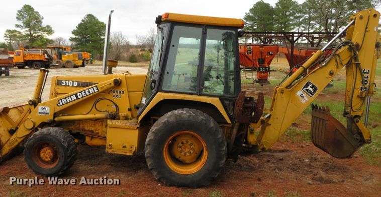 image for item DH0743 1994 John Deere 310D  backhoe