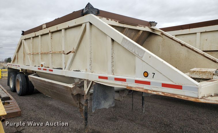 image for item DI4756 1996 Ranch  bottom dump trailer