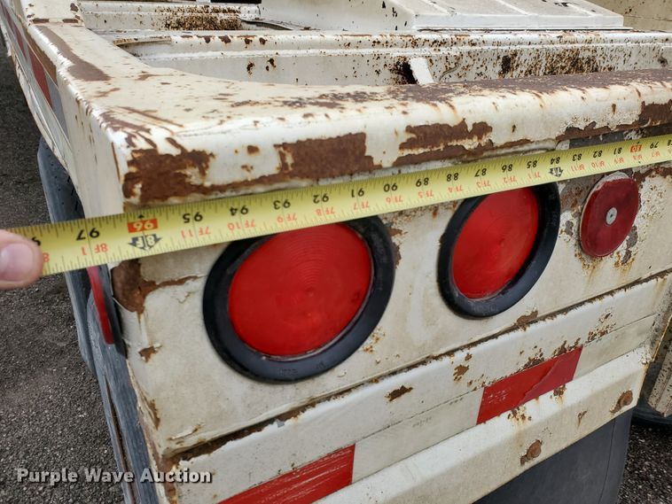 image for item DI4756 1996 Ranch  bottom dump trailer