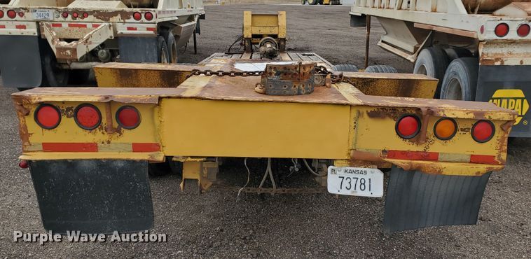 image for item DI4757 1997 Load Lugger LB35R  lowboy equipment trailer