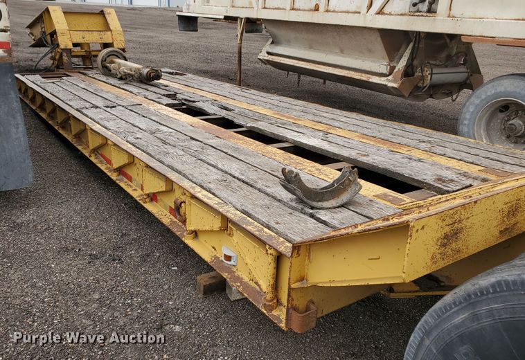 image for item DI4757 1997 Load Lugger LB35R  lowboy equipment trailer