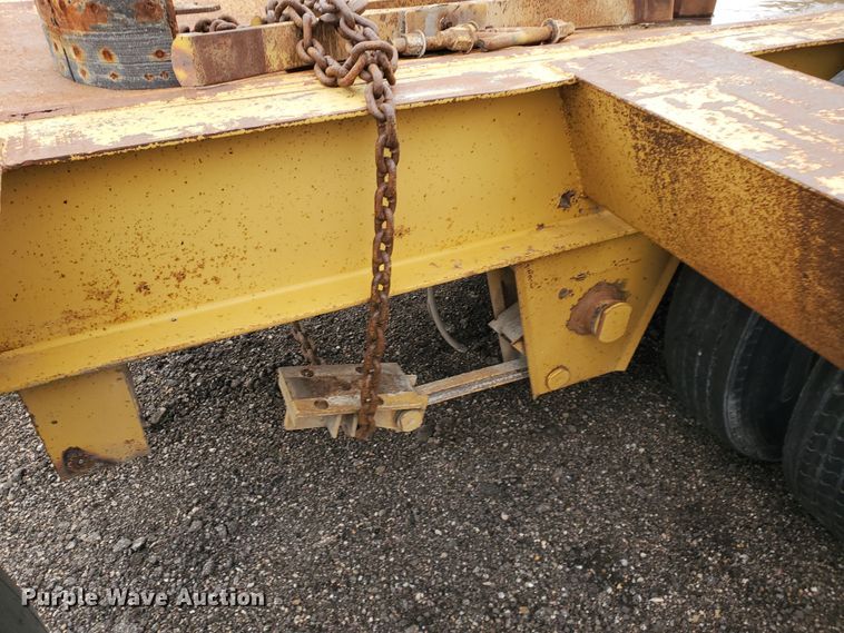 image for item DI4757 1997 Load Lugger LB35R  lowboy equipment trailer