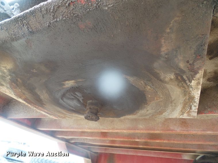 image for item DI5536 1973 Schwartz  drop deck equipment trailer