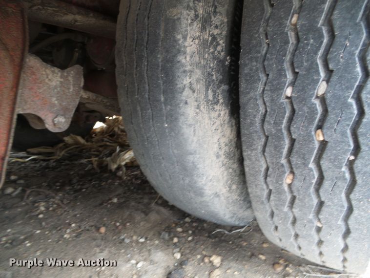 image for item DI5536 1973 Schwartz  drop deck equipment trailer