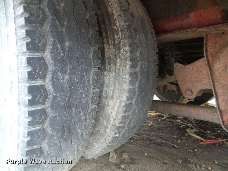 image for item DI5536 1973 Schwartz  drop deck equipment trailer