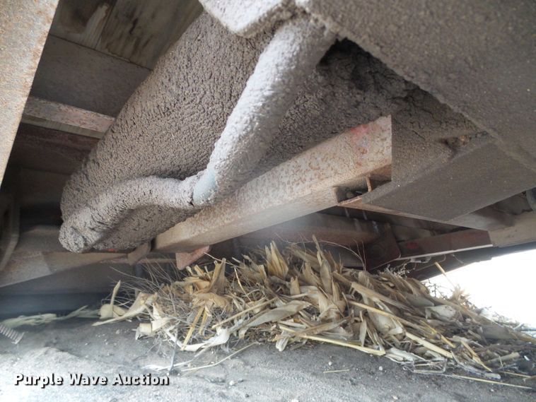 image for item DI5536 1973 Schwartz  drop deck equipment trailer