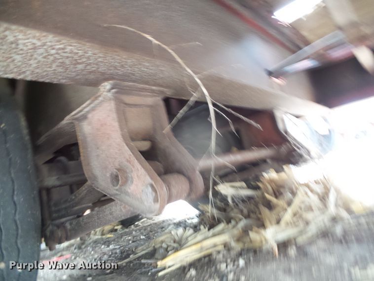 image for item DI5536 1973 Schwartz  drop deck equipment trailer