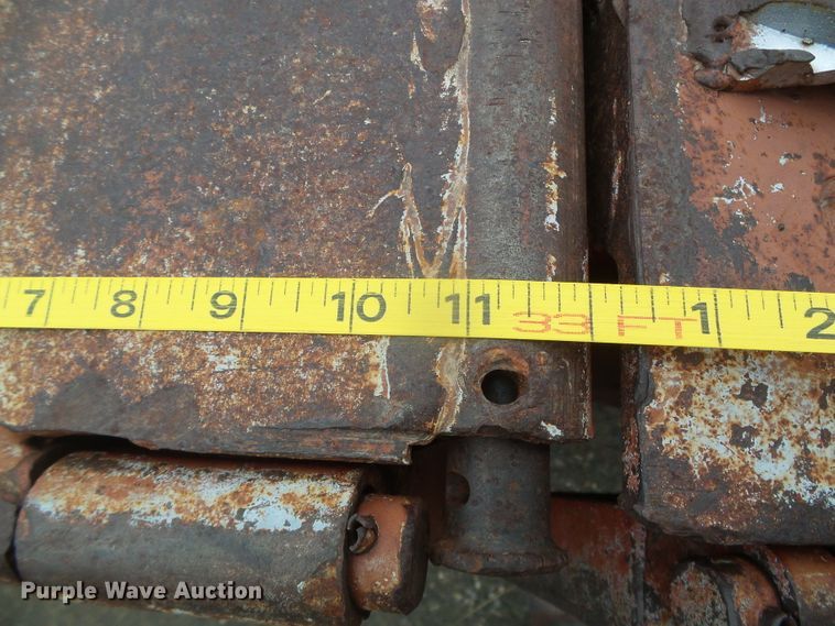 image for item DI5536 1973 Schwartz  drop deck equipment trailer